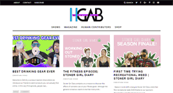 Desktop Screenshot of hgabmag.com