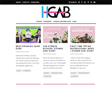 Tablet Screenshot of hgabmag.com